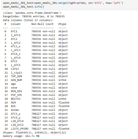 Ajout variable PRIMO